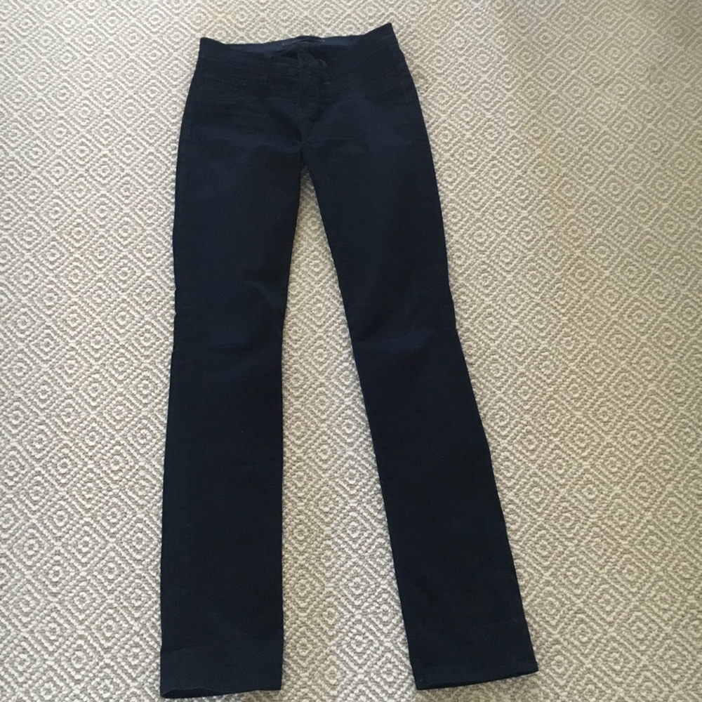 J Brand navy cotton pants